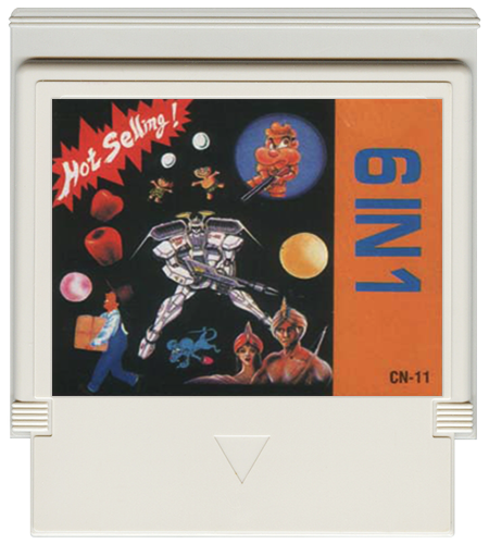 Caltron 6-in-1 media 5 for NES